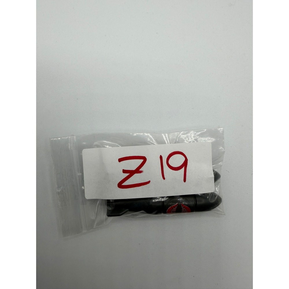 Vintage GI Joe Cobra Rattler Bomb Accessories Set of 2 Dark Grey 3.75" Toy ARAH - Picture 7 of 7